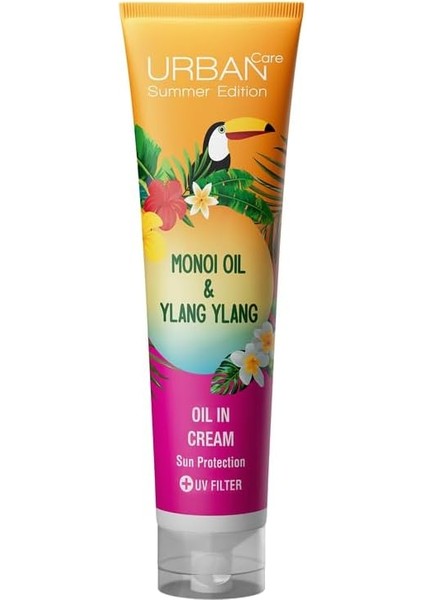 Care Monoi Yağı & Ylang Ylang Güneş Koruyucu Durulanmayan Bakım Krem 150 Ml- Vegan