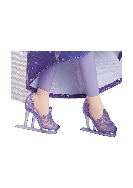 Karlar Ülkesi: Kış Festivali'nden Ilham Alan Mattel Disney Karlar Ülkesi Elsa Bebek ve Aksesuarlar, Çıkarılabilen Elbise, Paten ve Bir Çift Ayakkabı, JBG53 indirimleri