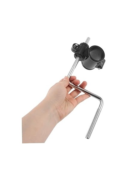 Davul Rafı Kelepçe Braketi: Elektronik Davul Borusu Rafı Klipsi Yedek Parçaları - 38MM Ila 10MM Zil Aparatı Enstrüman Donanım Onarımı fırsatları