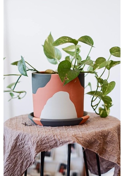 Saksı Yeşil 13.5X15.5CM + Tabak fiyatları