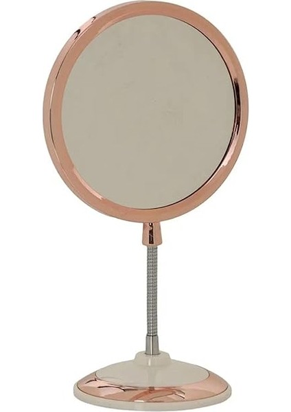 3x Büyüteçli Çift Taraflı Masaüstü Makyaj ve Tıraş Aynası - Profesyonel Yuvarlak Ayna fiyatları