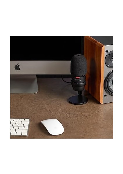 Addicted Hyperx Solocast ile Uyumlu Köpük Ön Cam - Daha Net Ses, Gürültü Azaltma ve Toz Koruması Için Pop Filtre Kapağı modelleri