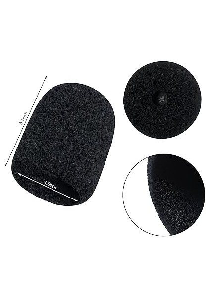 Addicted Hyperx Solocast ile Uyumlu Köpük Ön Cam - Daha Net Ses, Gürültü Azaltma ve Toz Koruması Için Pop Filtre Kapağı fırsatları