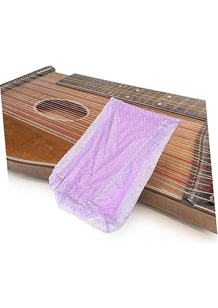 Marka Zither Koruyucu Kılıf Müzik Aleti Aksesuarı Dekoratif Dantel Kumaş Zither Kılıfı Saklaması Kolay fırsatları