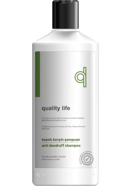 Life Ql Kepek Şampuanı - 13 Aktifli Karşıtı Şampuan 300 ml (Önleyici)
