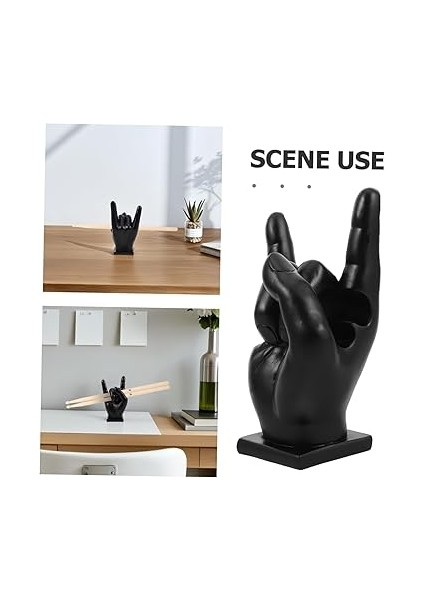 Yenilikçi Davul Çubuğu Tutucu Reçine Sergileme Rafı Davulcular Için Komik Davul Çubuğu Desteği Rock Grupları Için Kolay Kurulumlu Davul Çubuğu Düzenleyici modelleri