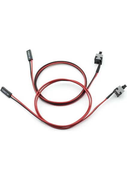 Uzun Kasa Start Power Butonu Kablolu 1.5 Metre