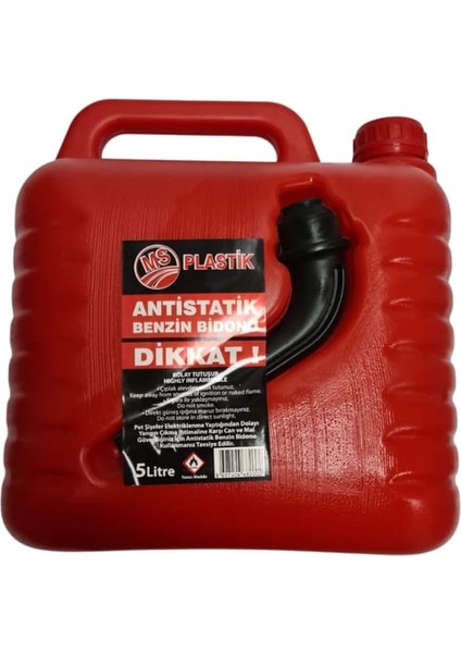 Antistatik Benzin Yakıt Bidonu 5 Lt