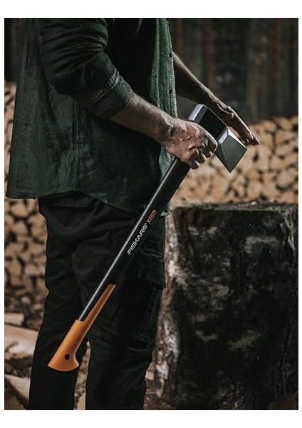 Balta 2,4 Kg, Saklama ve Taşıma Çantası Ile, Uzunluk: 77 Cm, Yapışmaz Kaplama, Çelik Bıçak/fiberglas Sap, Siyah/turuncu, X25–XL, 1015643 modelleri