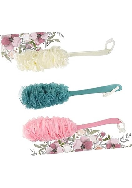 Uzun Saplı Banyo Lifi - Ergonomik Saplı Yumuşak ve Dayanıklı Banyo Lifi, Zor Ulaşılan Bölgeler Için Pratik Sırt Temizleme Fırçası, Cilt Dostu Köpük Üretici Banyo Lifi fırsatları