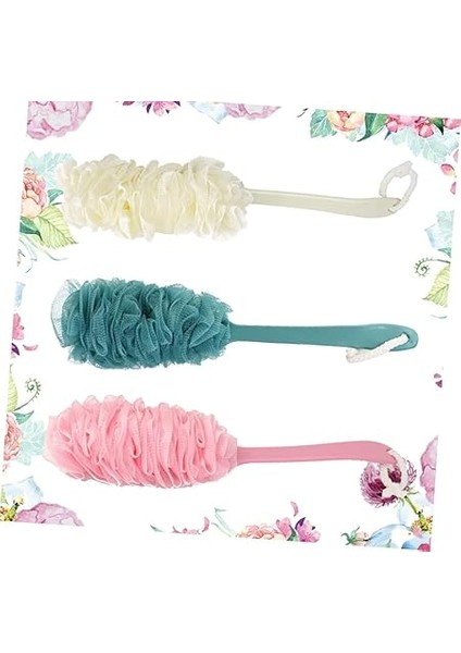 Uzun Saplı Banyo Lifi - Ergonomik Saplı Yumuşak ve Dayanıklı Banyo Lifi, Zor Ulaşılan Bölgeler Için Pratik Sırt Temizleme Fırçası, Cilt Dostu Köpük Üretici Banyo Lifi indirimleri