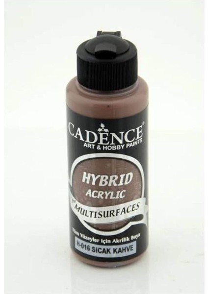Hybrid Multisurface Akrilik Boya 120 Ml. H-016 Sıcak Kahve