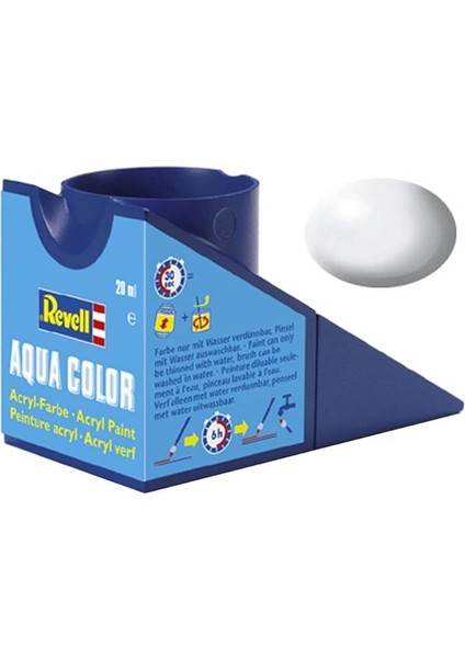 - Su Bazlı Maket Boyası Beyaz Ipek 18 ml (36301)