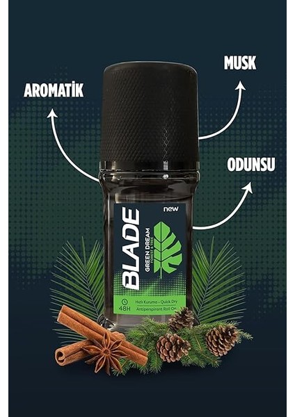 Green Dream Roll On, 50 Mililitre fırsatları