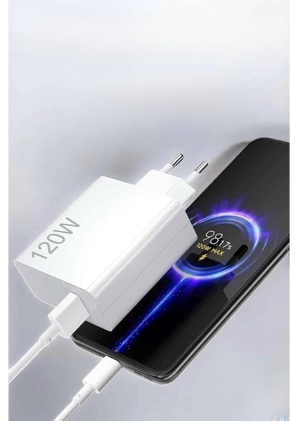 120W Şarj Aleti Hızlı Şarj Turbo