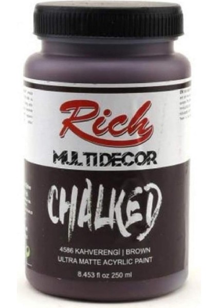 Multidecor Chalked - 250CC - Kahverengi - N.4