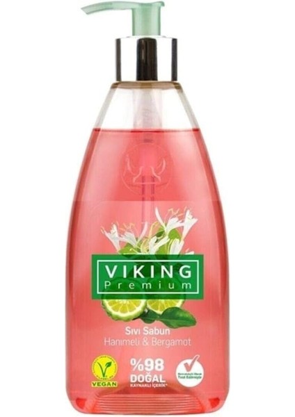 Premium Sıvı Sabun Hanımeli&bergamot 500 ml