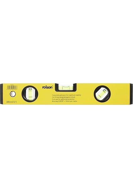 54460 Best Price Square Spirit Level, Alloy, 300MM Bpsca