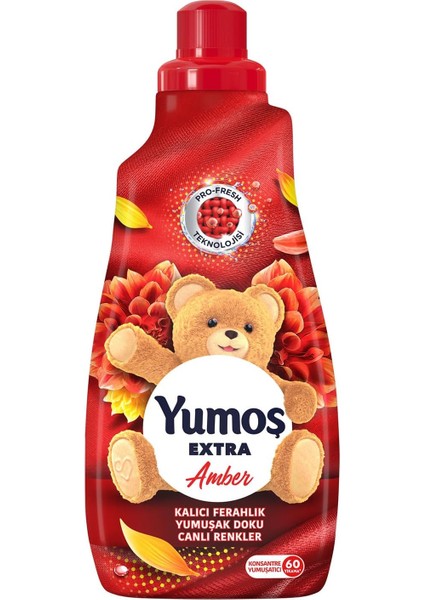 Extra Konsantre Çamaşır Yumuşatıcısı Amber 1440 ml