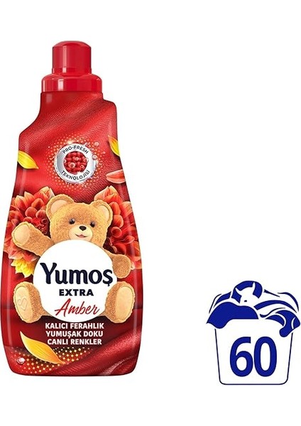 Extra Konsantre Çamaşır Yumuşatıcısı Amber 1440 ml fiyatları