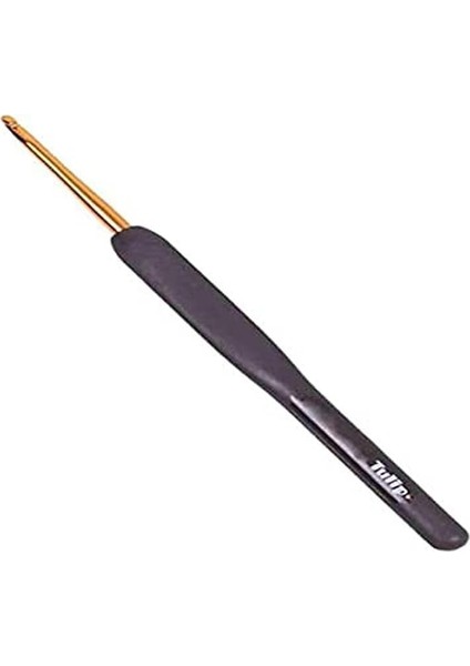 T15-400E Mind Yumuşak Saplı Yün Tığ, Kahverengi, 2.5 mm x 14 cm