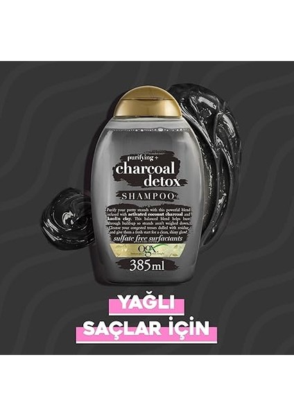 Arındırıcı Kömür Detoksu Şampuan, 385 ml fırsatları