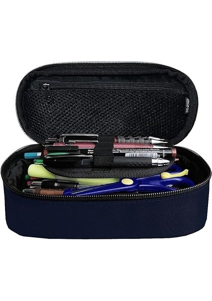 Oval Kalem Kutusu Xl (Lacivert) modelleri