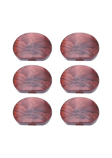 6 Adet Gitar Akort Mandalları Akort Peg Düğmeleri, Tuner Düğmeleri Düğmeler Akrilik Makine Kafaları Topuzlar Akustik Elektro Gitar Için 6 Adet Vida ile (Oval Kahverengi Akik) fırsatları