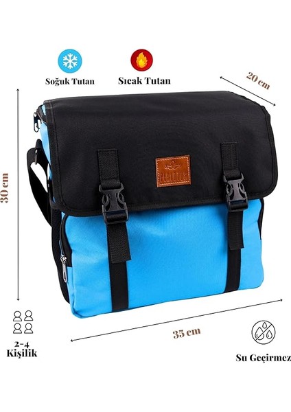 Yalıtımlı Termos Piknik Kamp Çantası Büyük Boy 16 Lt Su Geçirmez modelleri