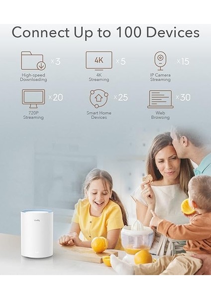 Extensor Mesh AC1200 Wifi Mesh Solution M1200 2'li Paket fırsatları