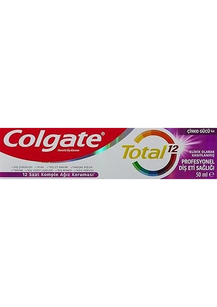Total Pro 12 Saat Profesyonel Diş Eti Sağlığı Diş Macunu 50 ml modelleri