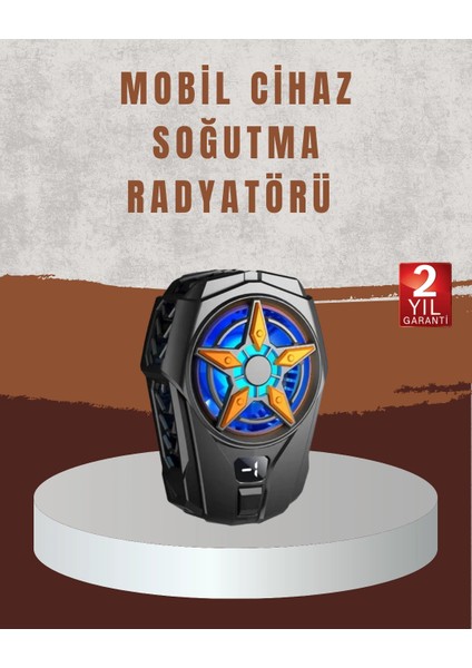 2 Kademeli Hız Ayarlı Taşınabilir Telefon Soğutucu