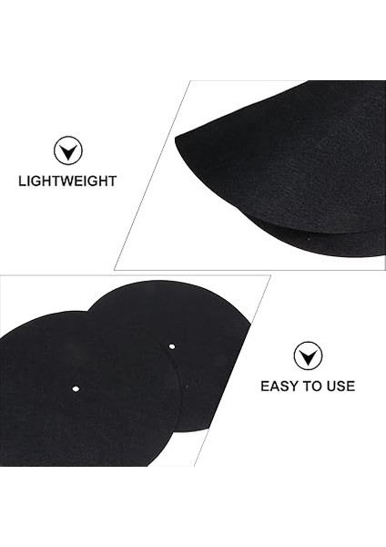 3set Plak Çalar Pikap Matı Keçe Malzeme Disk Koruyucu Ped -Statik Plak Matları 2 Adet*3 fiyatları