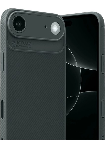 Apple Iphone 17 Air Auto Focus Karbon Kapak - Koyu Yeşil fiyatları