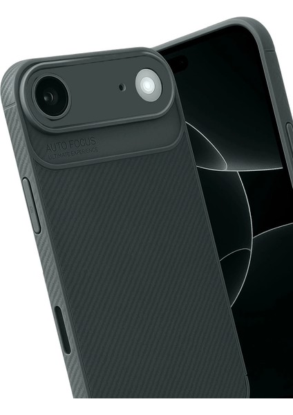 Apple Iphone 17 Air Auto Focus Karbon Kapak - Koyu Yeşil modelleri