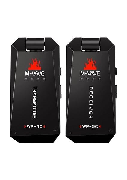 Wp-5g Kablosuz 5.8g Gitar Sistemi Şarj Edilebilir Ses Vericisi ve Alıcısı Ism Bandı Elektrik Bas Gitarlar Için Amplifikatör Aksesuarları indirimleri