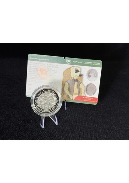 Iıı. Mehmed – Osmanlı Padişahları Serisi No:13 Gümüş Hatıra Sikkesi (Darphane, 925 Ayar) fiyatları