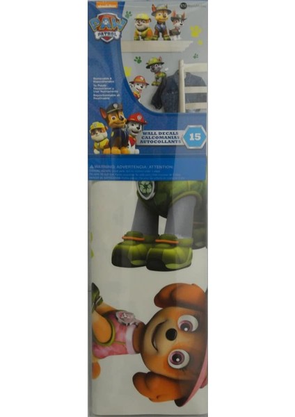 RMK3611GM Paw Patrol Orman Soyma ve Yapıştır Dev Duvar Çıkartmaları indirimleri