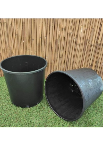 Üretim Saksısı 1 Adet 21,9 Lt 35X30 cm Plastik Saksı Siyah Üretim Saksı Bitki Saksısı fiyatları
