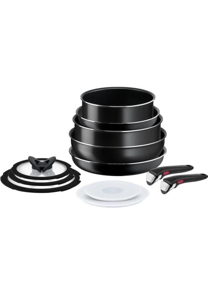 Titanyum 1x Ingenio Simplecook 12 Parça Tava Tencere Seti - 2100125537