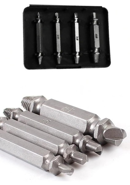 Out 8 Farklı Uçlu Hasar Görmüş Vida Çıkarıcı 711507C