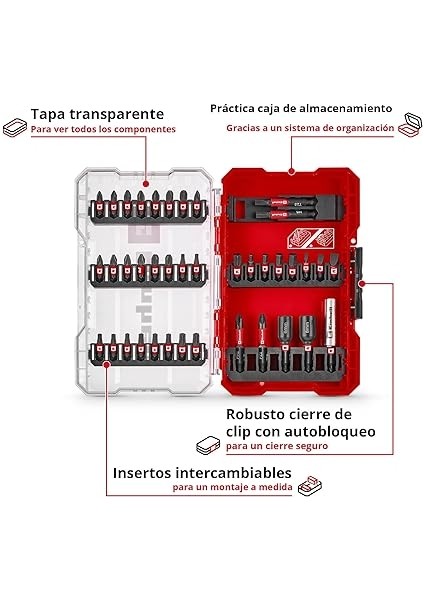 Einhell M-Case 39-Parça Darbeye Dayanıklı Uç Seti (25 mm Uçlar, 50 mm Uçlar, Altıgen Lokmalar, 60 mm Uç Tutucu, Saklama Kutusu Dahil) - 49109210 fırsatları