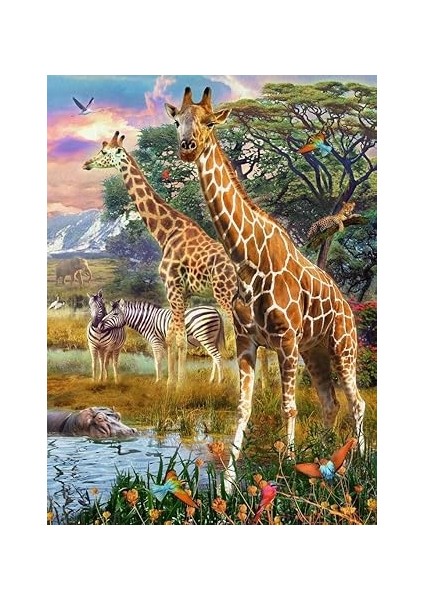 150P Puzzle Zürafalar fiyatları