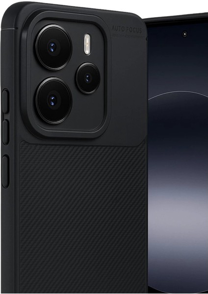 Xiaomi Note 14 5g Auto Focus Karbon Kapak - Siyah fırsatları