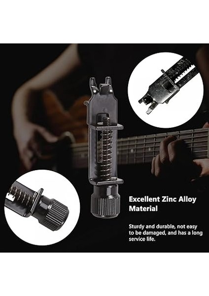 Entonasyon Ayarlayıcı, Çinko Alaşımlı Gitar Entonasyon Aleti Taşınabilir Gitar Entonasyon Ayarlayıcı Pratik Performans Için Kullanımı Kolay Gitar Aksesuarı, Doğru Ayarlama modelleri