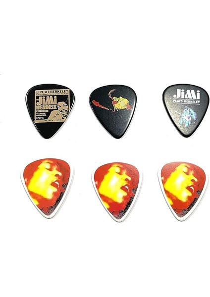 Dunlop JHP03H Hendrix Electric Ladyland 6lı Pena