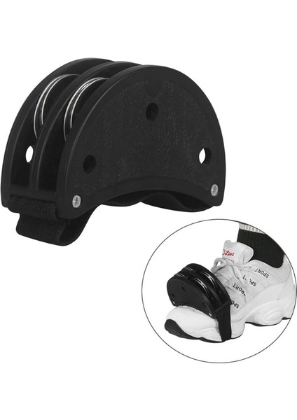 Foot Tambourine Metal Jingle Bell Cajon Kutusu Davul Eşlikçi Aksesuarlı Abs Ayak Tefi