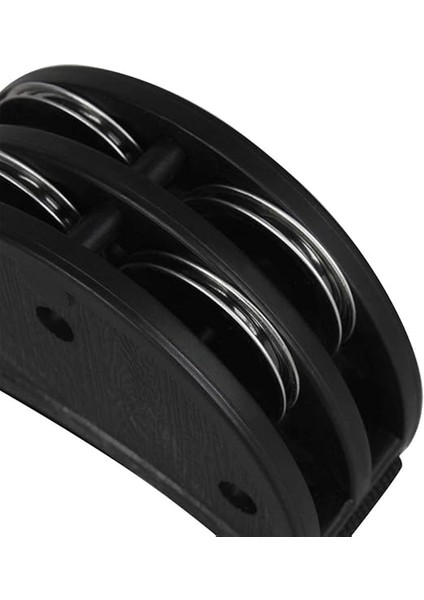 Foot Tambourine Metal Jingle Bell Cajon Kutusu Davul Eşlikçi Aksesuarlı Abs Ayak Tefi indirimleri