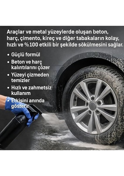 Araç Harç Beton Temizleyici (750 Ml) modelleri