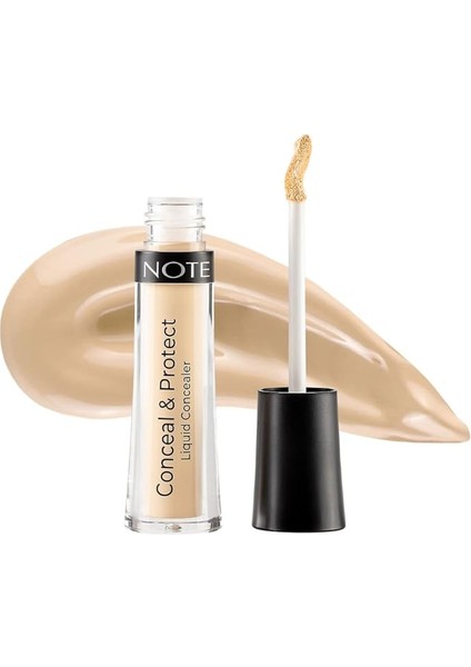 Cosmetics Note Conceal & Protect Likit Concealer Göz Altı Kapatıcısı 04